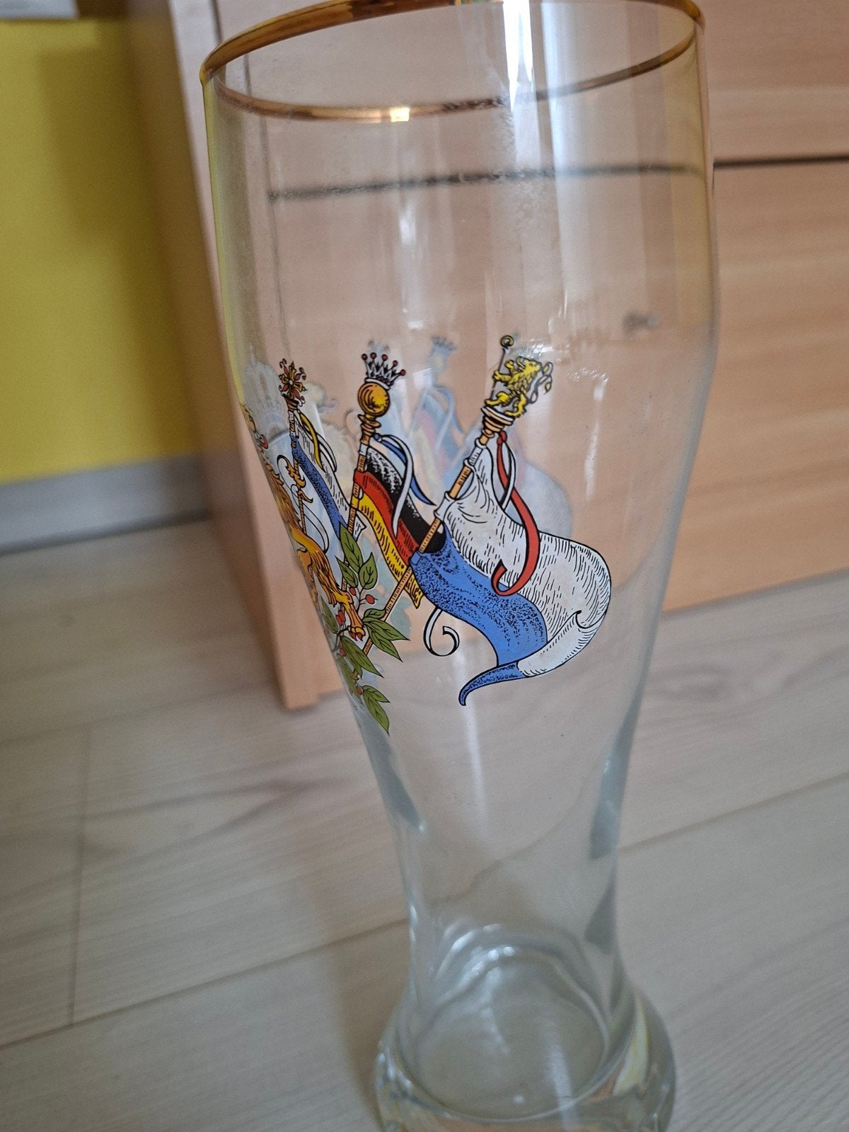 5 Duitse bierglazen, Verzamelen, Ophalen of Verzenden, Zo goed als nieuw, Bierglas