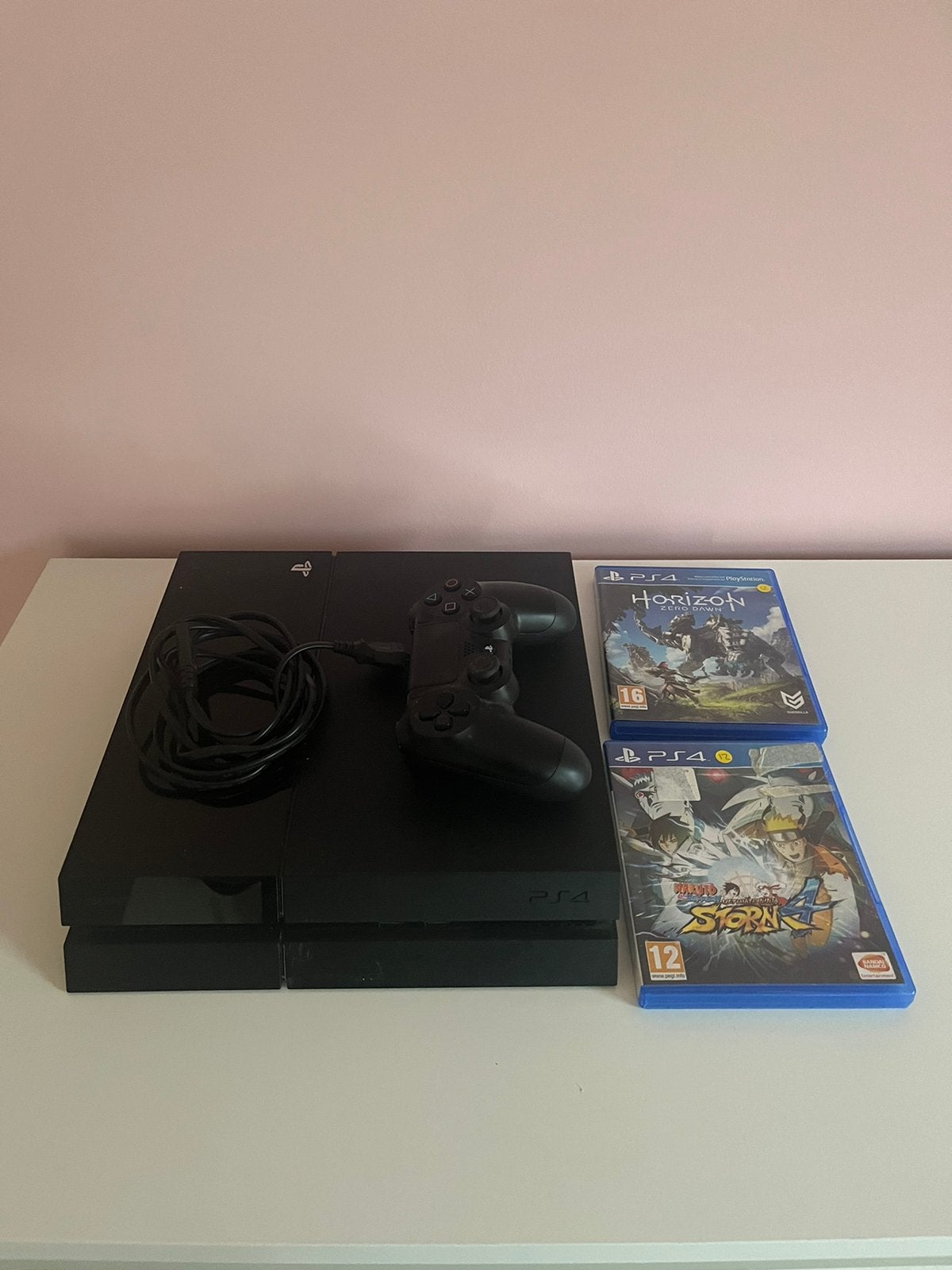 Ps4 console met games, Games en Spelcomputers, Ophalen of Verzenden, Zo goed als nieuw, Met games