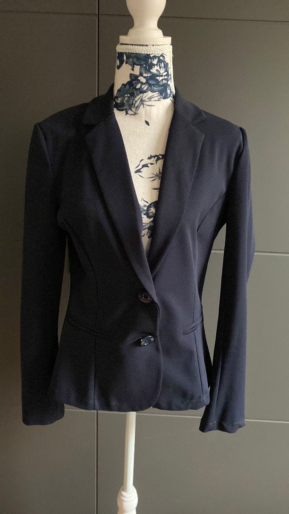 blauwe blazer lola&liza maat 40, Enlèvement ou Envoi, Taille 38/40 (M)