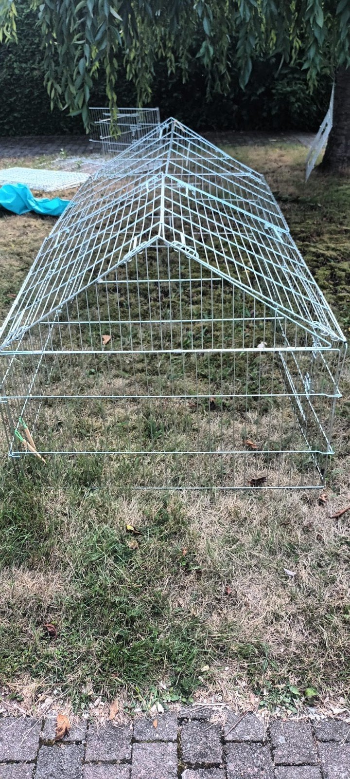 Roosteromheining voor konijn, kip. andere dieren.

Roosterom, 110 cm of meer, 60 tot 90 cm, Zo goed als nieuw, Ren