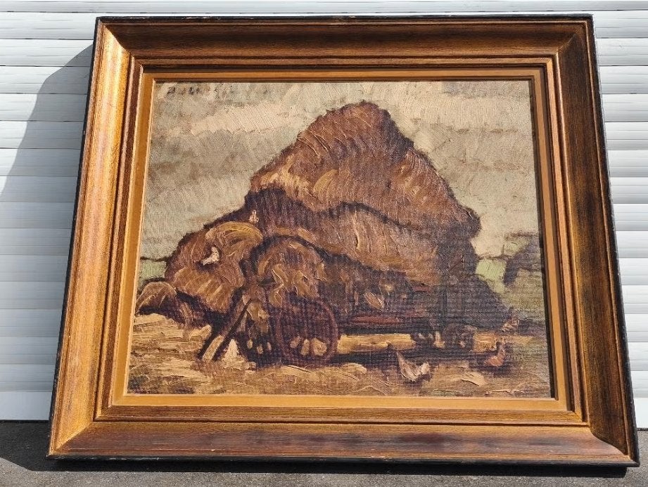 huile sur panneau, Antiquités & Art, Enlèvement ou Envoi, Panneau