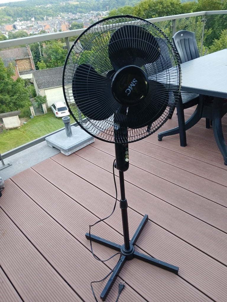 Ventilateur sur pied, Electroménager, Enlèvement, Utilisé, Ventilateur de sol