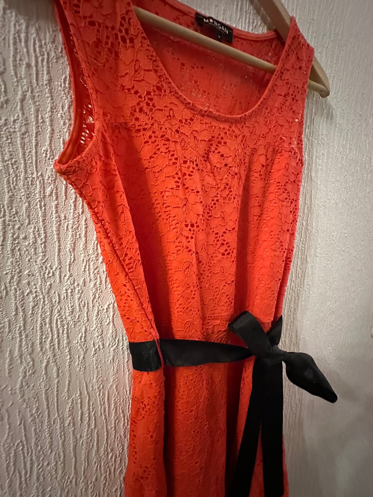 Rode jurk met bloemenpatroon, Kleding | Dames, Jurken, Zo goed als nieuw, Knielengte, Rood, Ophalen