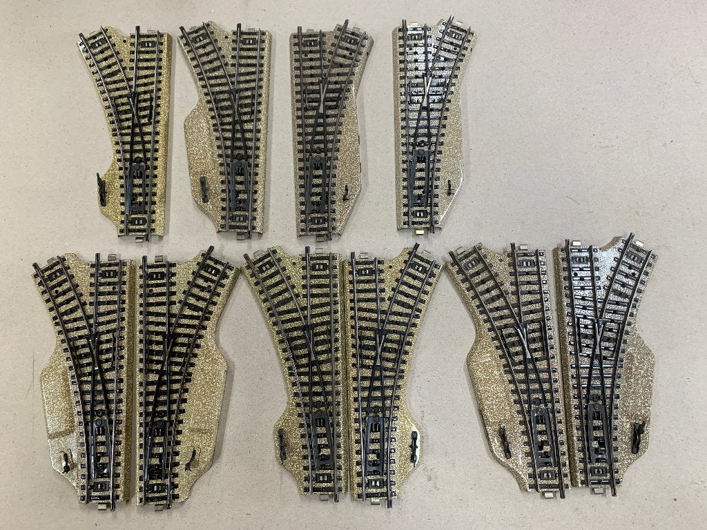 Märklin HO Métal : 10 aiguillages manuels, bon état., Enlèvement ou Envoi, Märklin