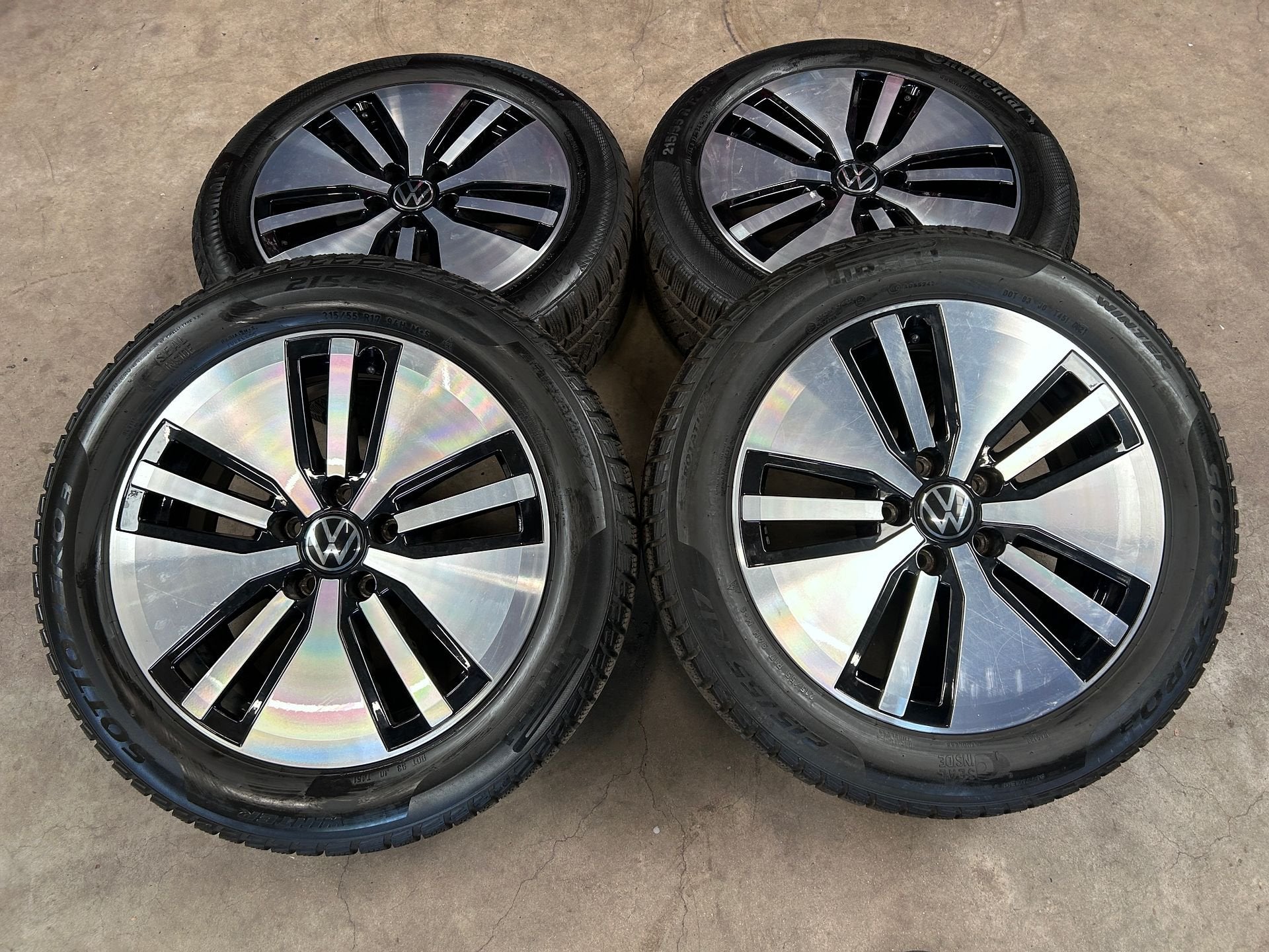 17 inch Montpellier velgen + ️ of ️ banden VW Passat GTE, Auto-onderdelen, -, -, Banden en Velgen, 17 inch