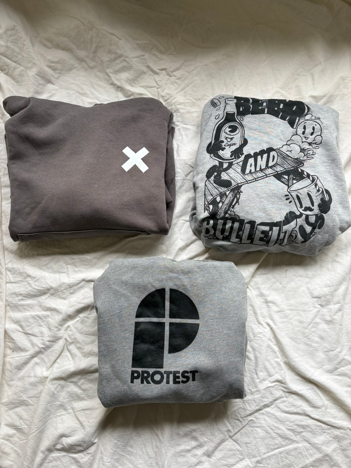 Grijze hoodies, Vêtements | Hommes, Pulls & Vestes, Enlèvement ou Envoi, Comme neuf, Taille 46 (S) ou plus petite