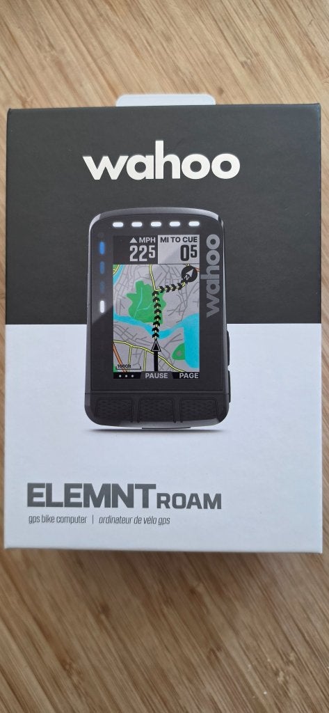 Wahoo element Roam V2, Fietsen en Brommers, Fietsaccessoires | Fietscomputers, Zo goed als nieuw, Cadanssensor, Draadloos, GPS