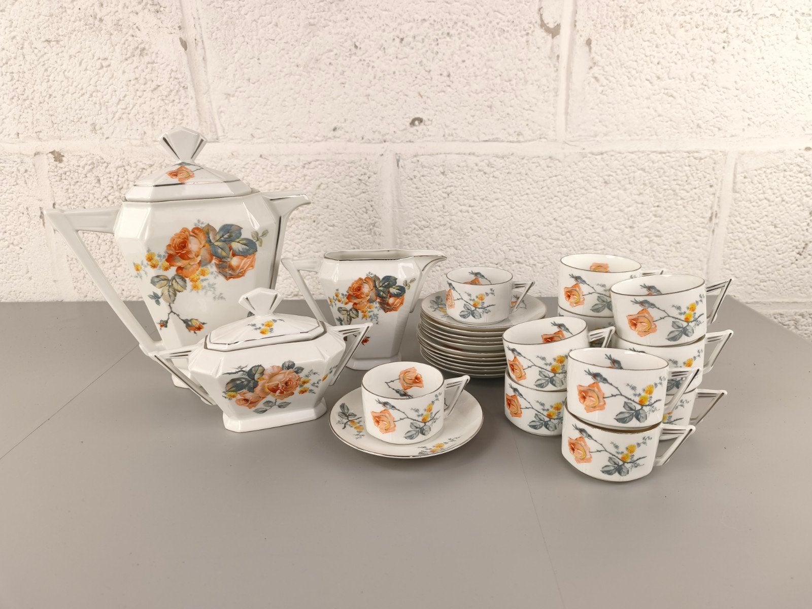 Art deco servies Bloch & Co, Enlèvement