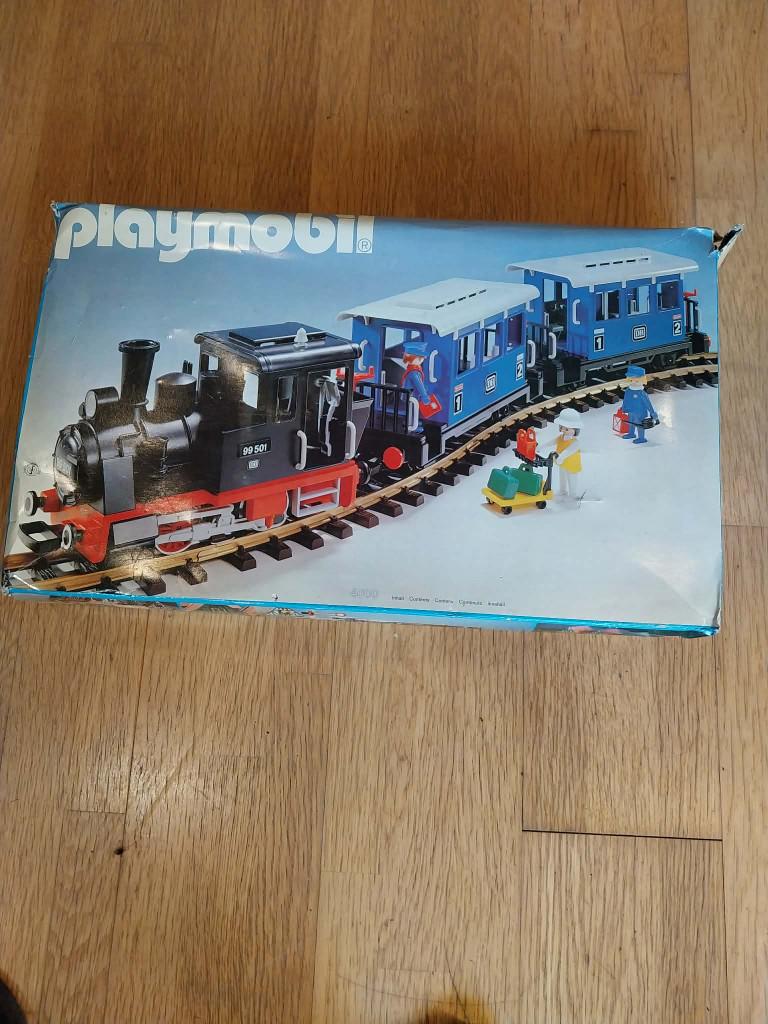 playmobil 4000 treinset lgb te koop, Kinderen en Baby's, Speelgoed | Playmobil, Ophalen, Gebruikt, Complete set