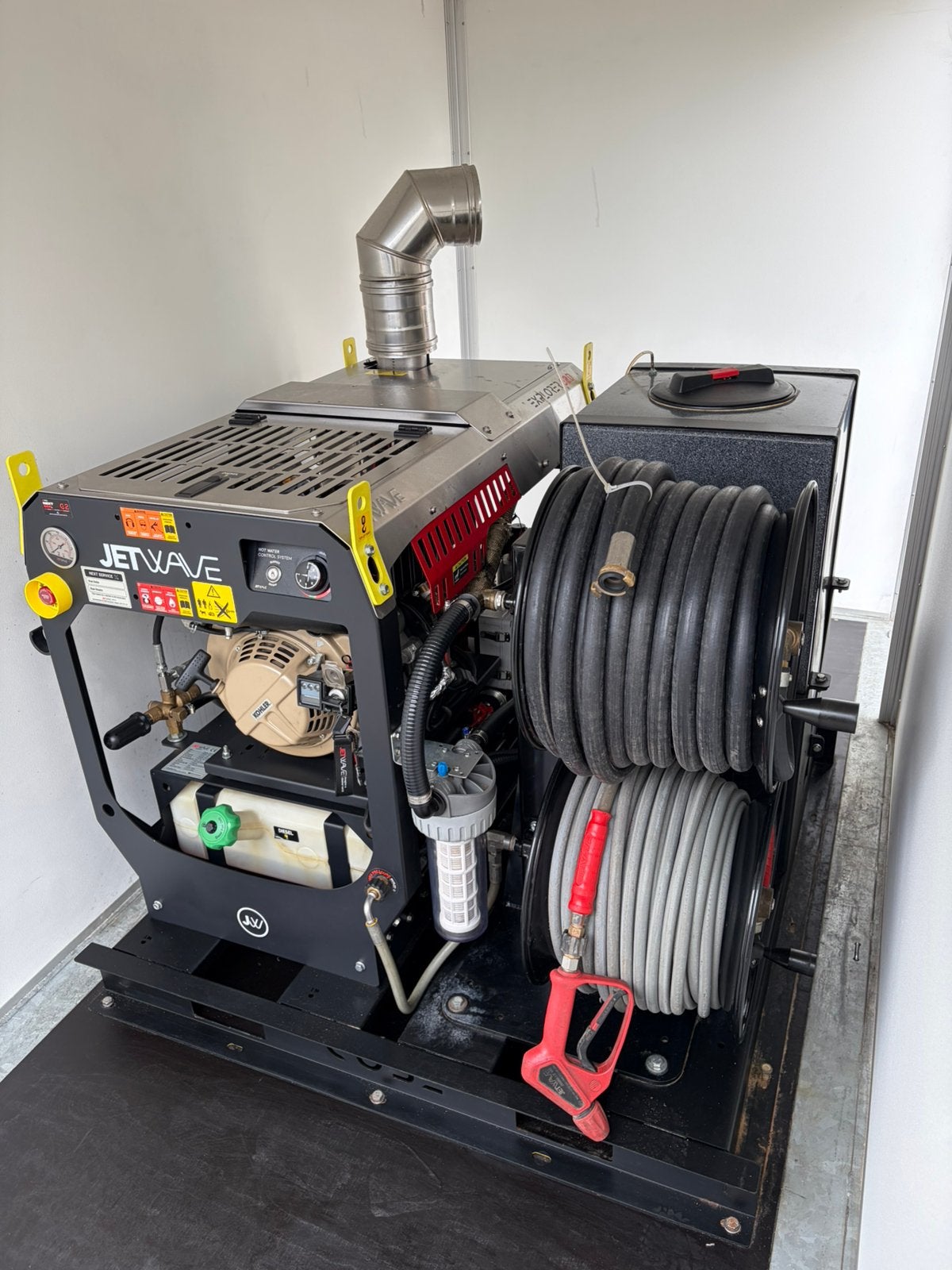 JETWAVE Explorer G2D Diesel Hot Water Skid/Cube, Tuin en Terras, Hogedrukreinigers, Ophalen, Zo goed als nieuw