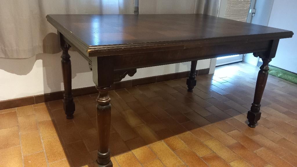 table à manger, Maison & Meubles, Enlèvement, Utilisé, Cinq personnes ou plus, Rectangulaire
