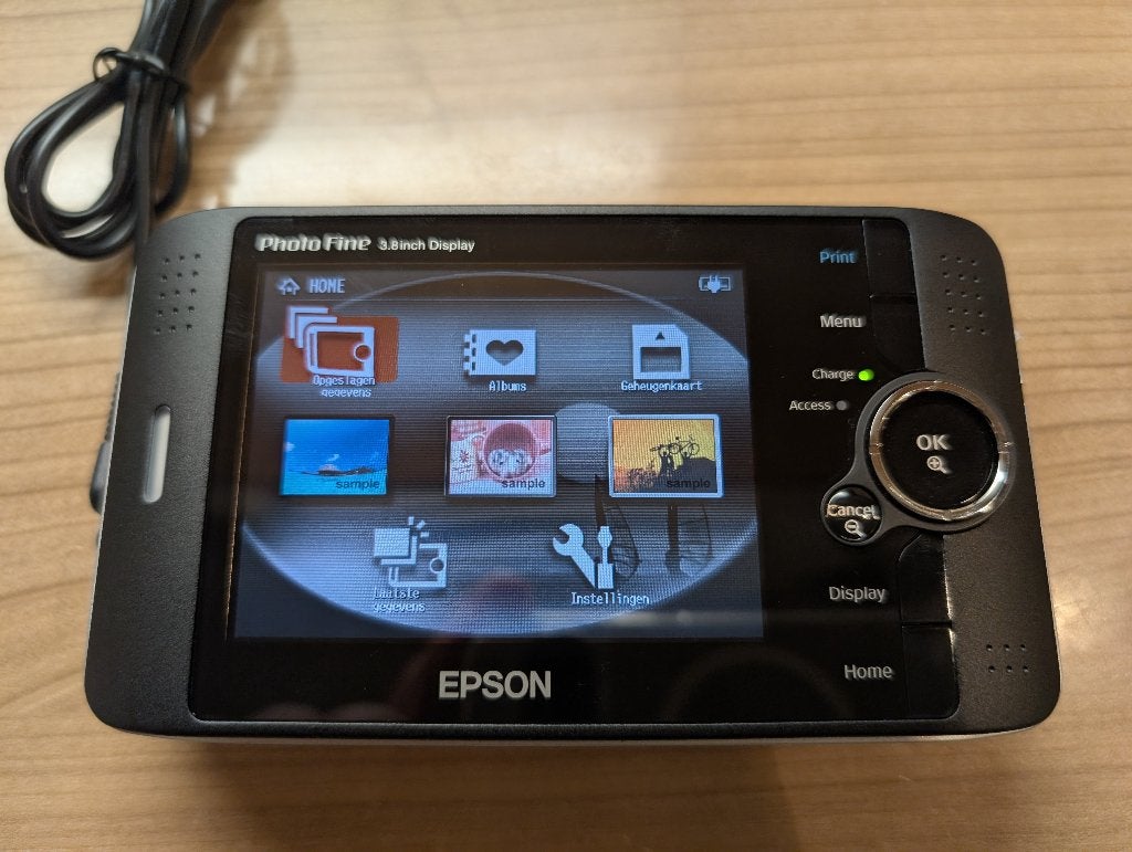 Epson P2000 Multimedia Viewer, TV, Hi-fi & Vidéo, Photo | Papier photo, Comme neuf, Epson, Autres types, Enlèvement