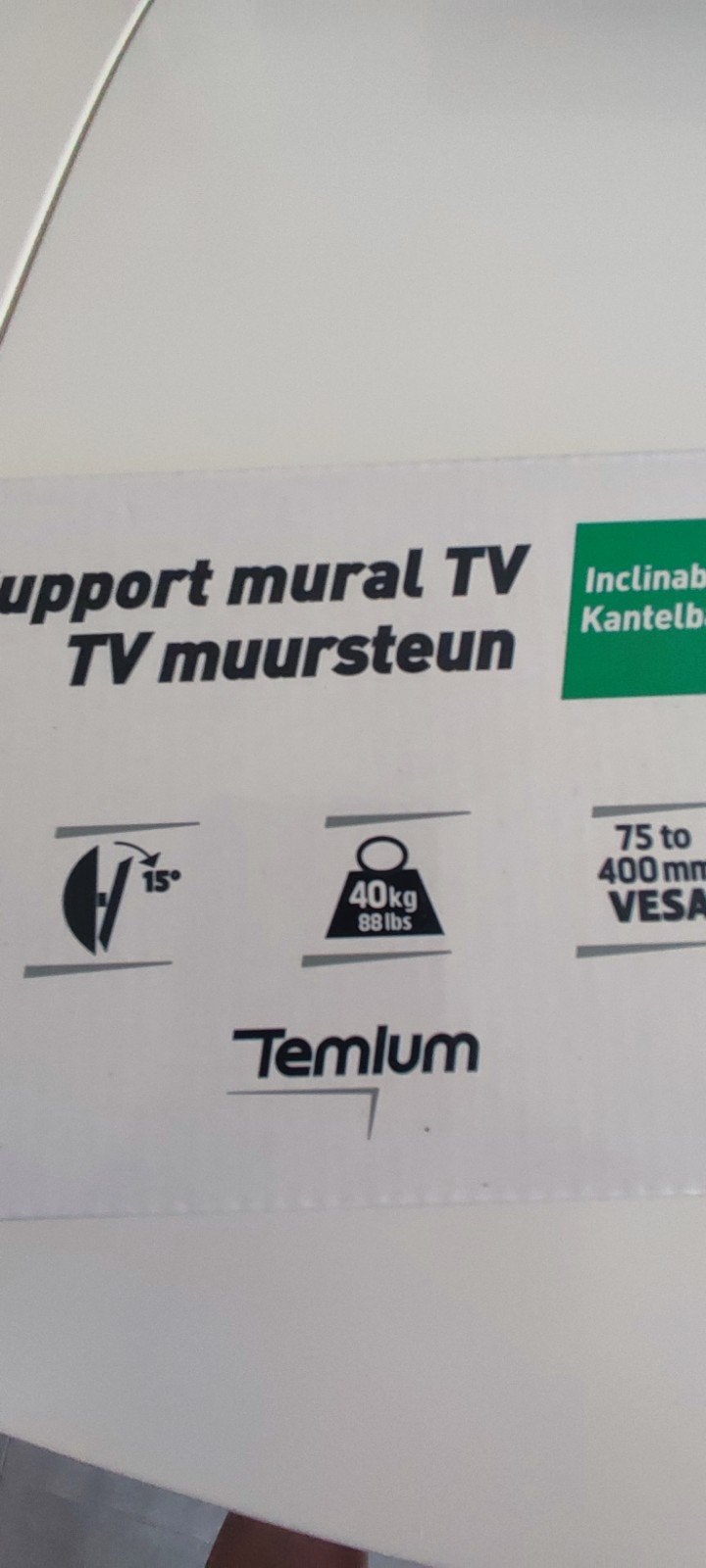support mural TV, TV, Hi-fi & Vidéo, Enlèvement