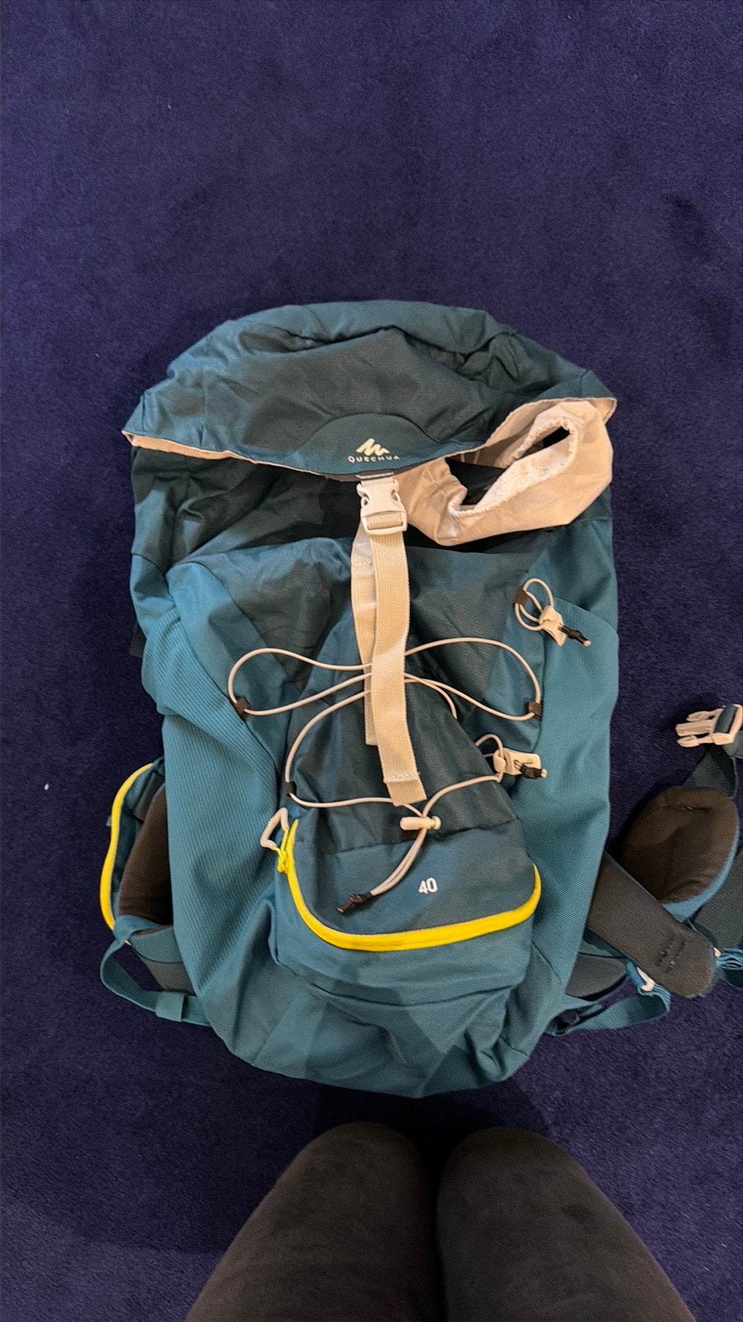 Quechua trekrugzak - 40L | zo goed als nieuw, Enlèvement ou Envoi, Comme neuf