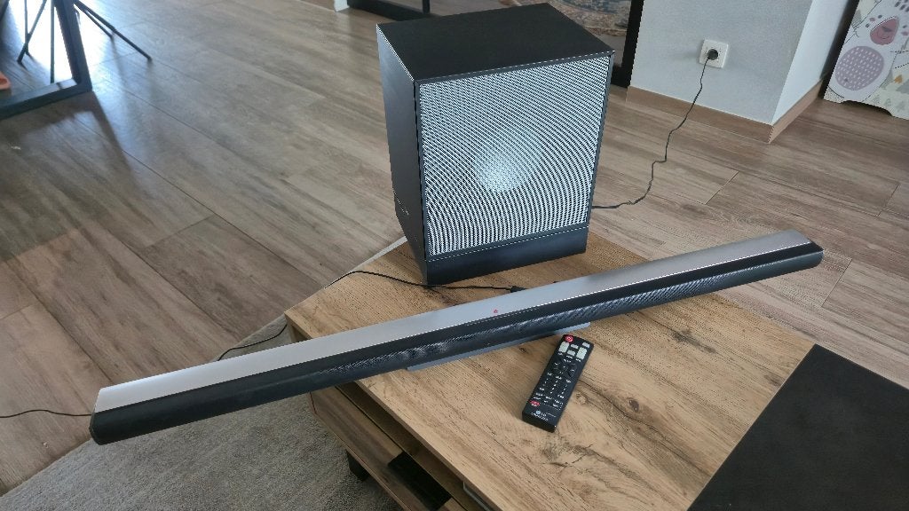 LG NB4530A 2.1 Soundbar Subwoofer + Afstandsbediening, Ophalen of Verzenden, Bluetooth