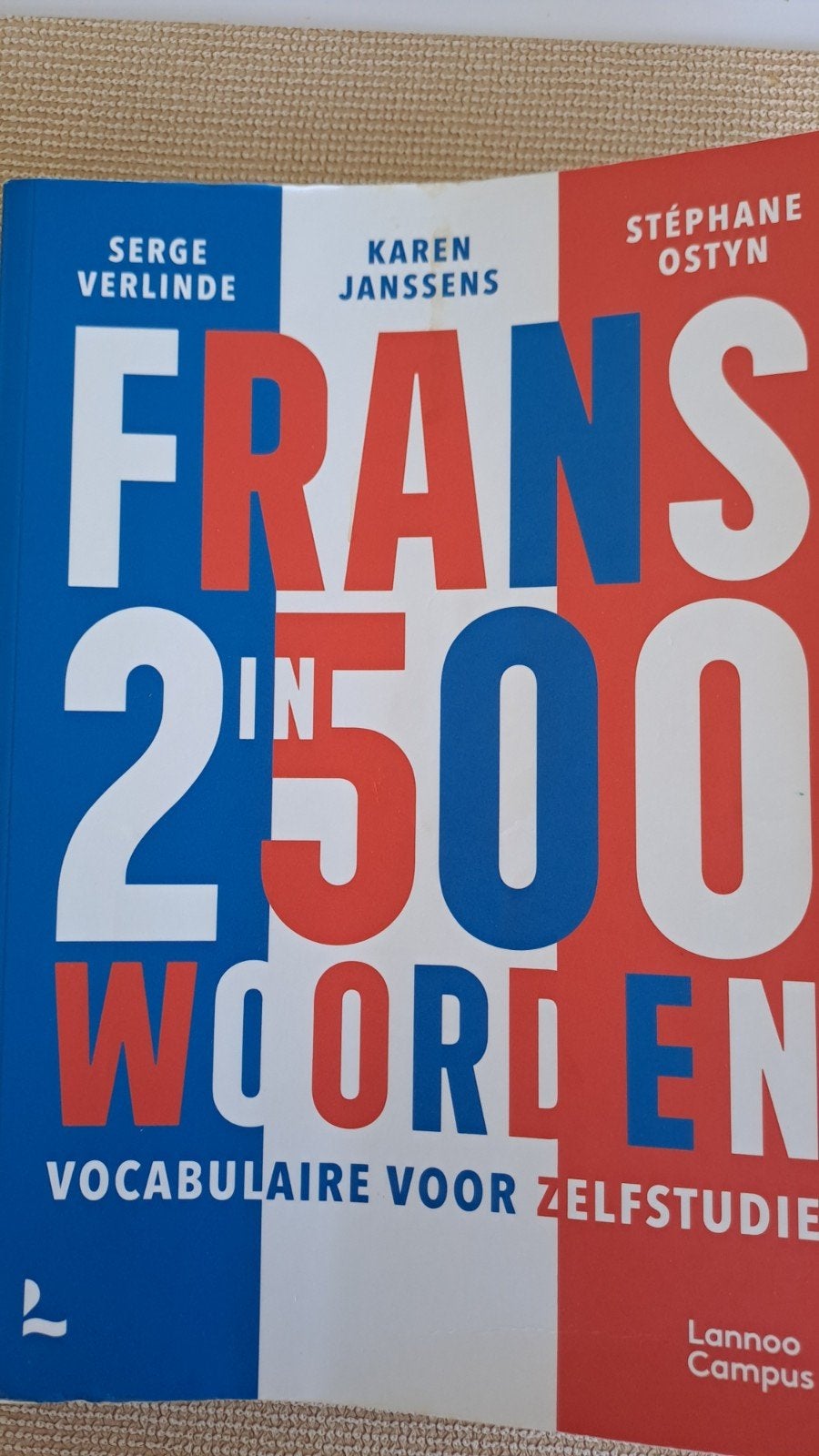 Serge Verlinde - Frans in 2500 woorden, Boeken, Taal | Frans, Ophalen, Serge Verlinde; Stéphane Ostyn; Karen Janssens