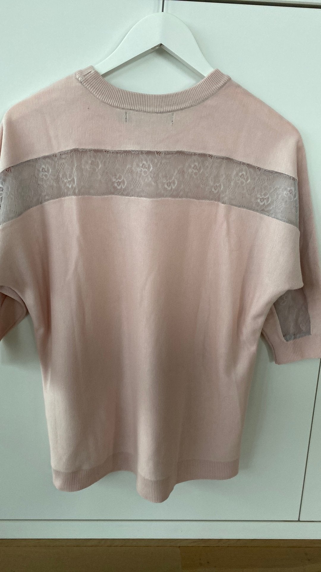 Pull en dentelle Vero Moda pour femme, Enlèvement ou Envoi, Taille 36 (S), Porté, Rose