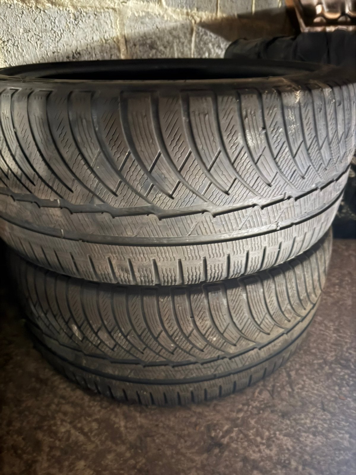Winter banden 255/40/R19, Ophalen, Gebruikt