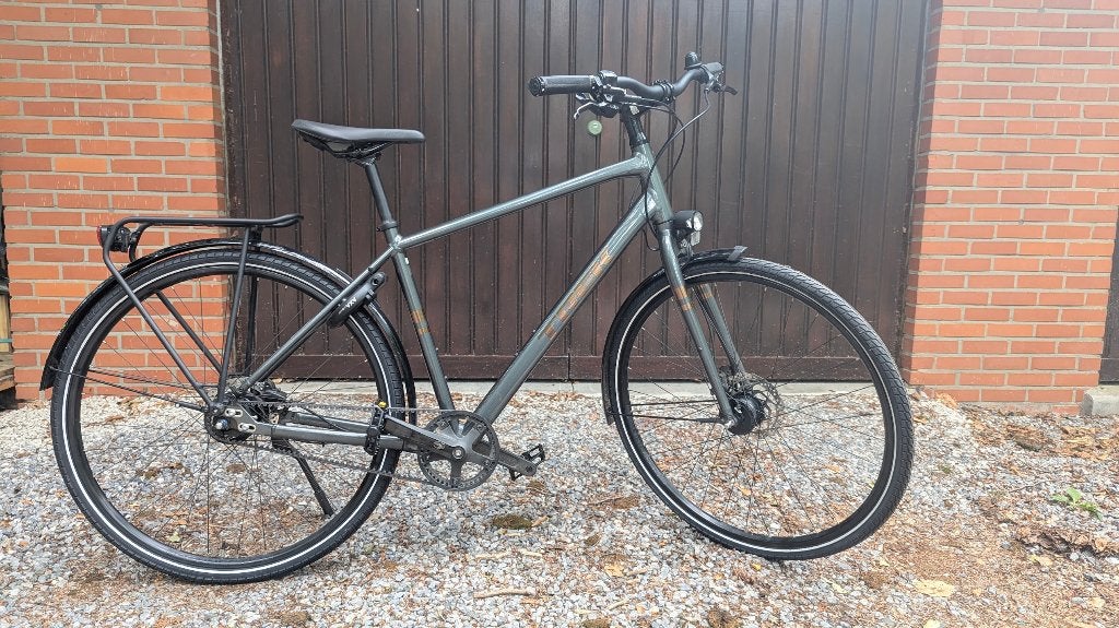 herenfiets Trek District 4, Autres marques, Vitesses, Comme neuf, Enlèvement