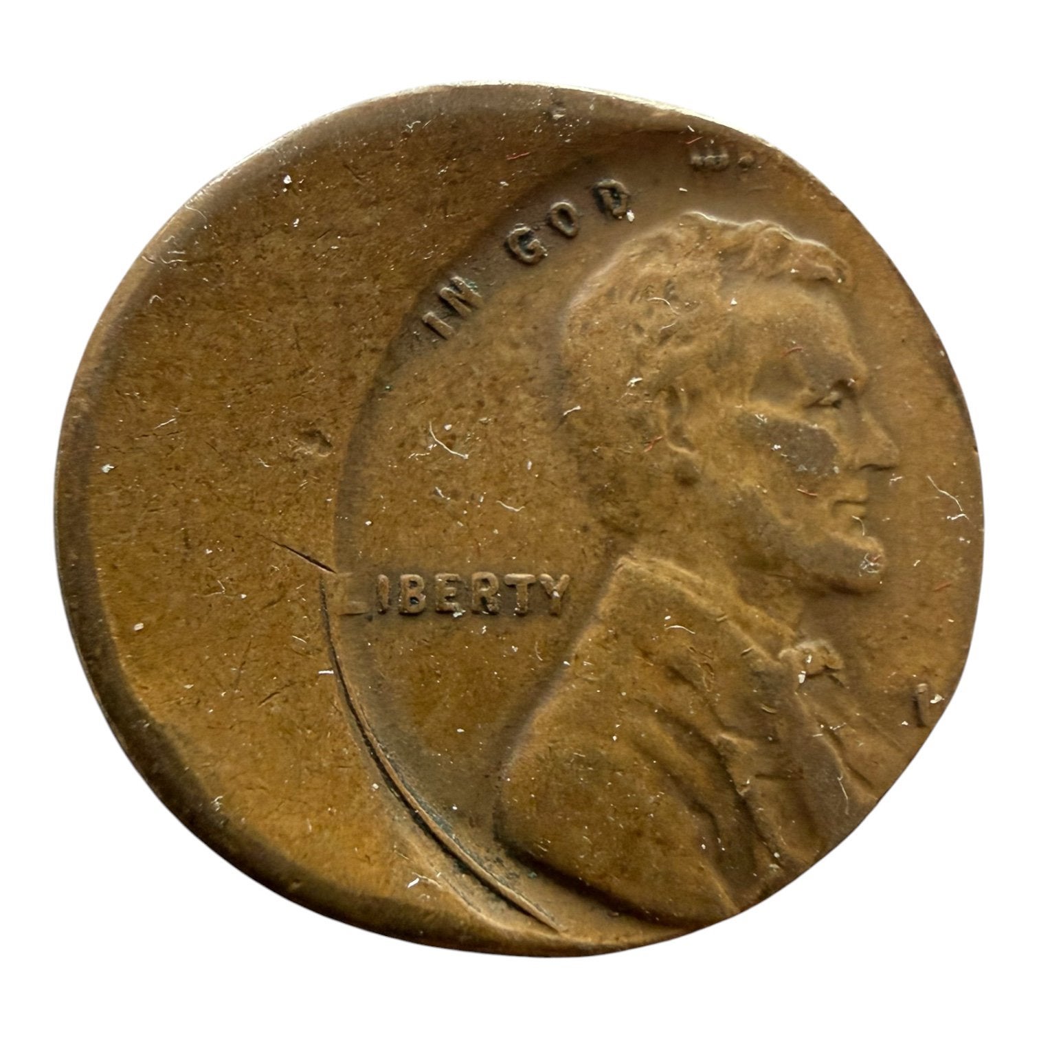Casquette Lincoln 1 cent/Penny, Enlèvement