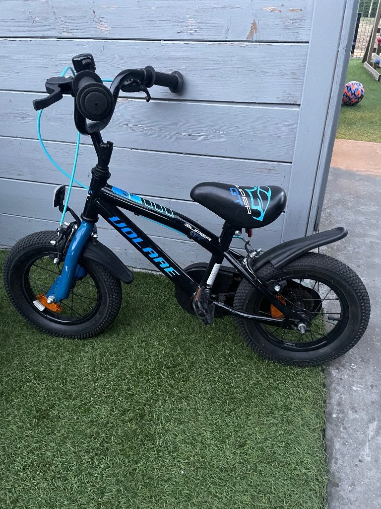 Jongensfiets 12 inch, Fietsen en Brommers, Ophalen, Zijwieltjes, Velgrem, Volare