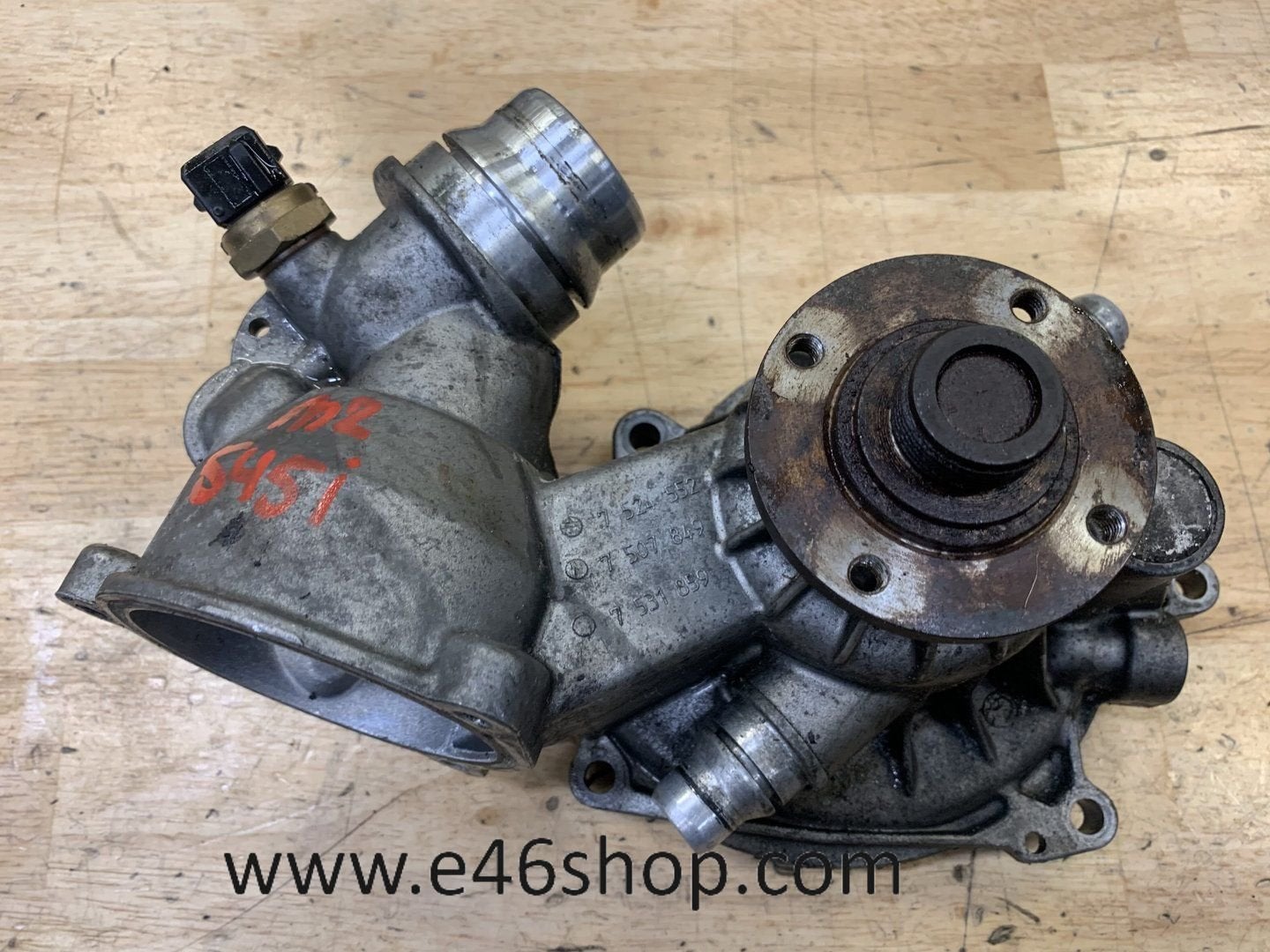 Waterpomp BMW N62 MOTOR OE 7507849, Gebruikt, -, -, Ophalen of Verzenden