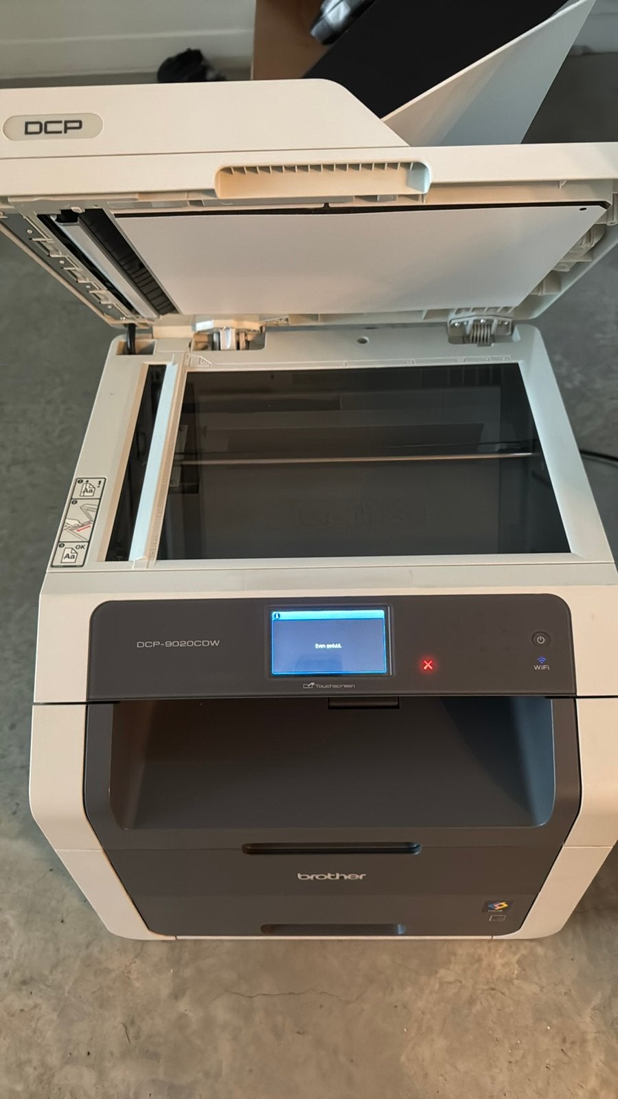 Brother DCP-9020CDW All-in-One Kleurenlaserprinter, Computers en Software, All-in-one, Zo goed als nieuw, Draadloos, Scannen