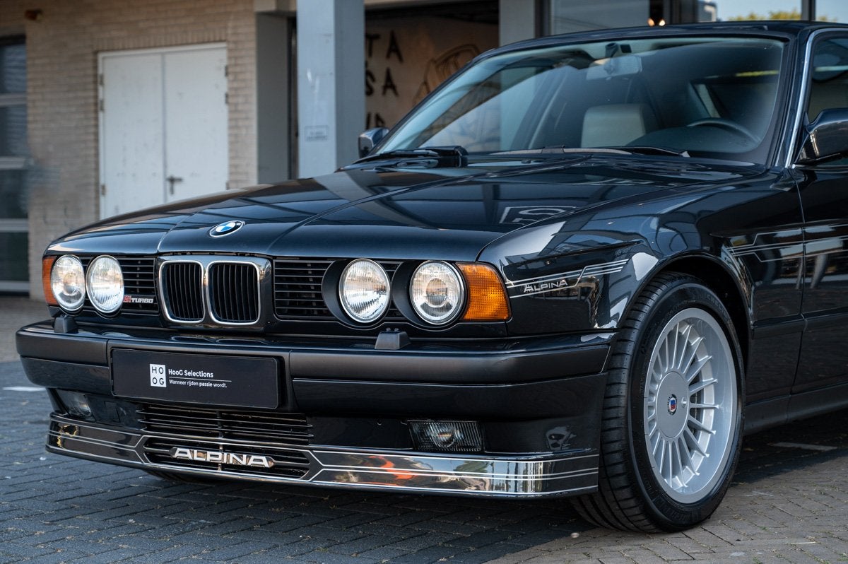 Alpina B10 BiTurbo (bj 1991), Auto's, Gebruikt, Overige kleuren, Leder, Bedrijf