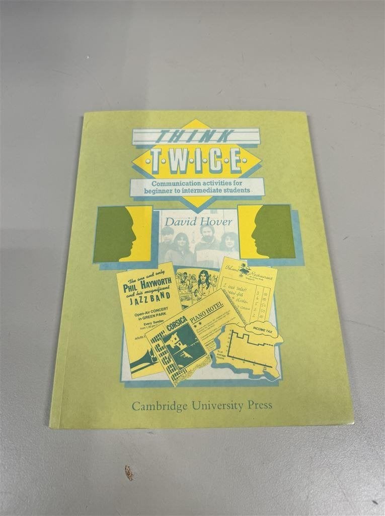 David Hover - Think Twice Student\'s book, Ophalen of Verzenden, Nieuw