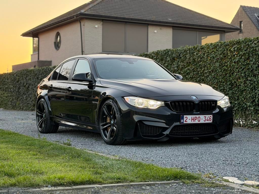BMW M3 F80 Keramisch,Harman Kardon,3de Eigenaar,Full Option, Automaat, Achterwielaandrijving, Zwart, Leder