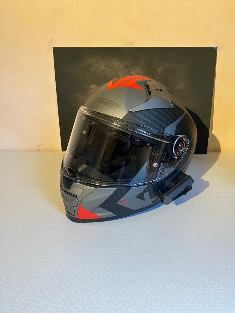 LS2 FF811 Vector 2 Motorhelm, Motoren, Kleding | Motorhelmen, Heren, Integraalhelm, M, Overige merken, Tweedehands, Ophalen of Verzenden