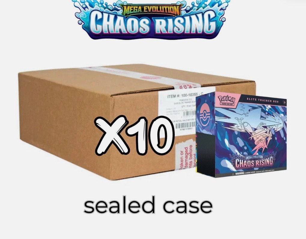 Étui ETB Pokémon Chaos Rising, Enlèvement ou Envoi, Neuf, Booster box
