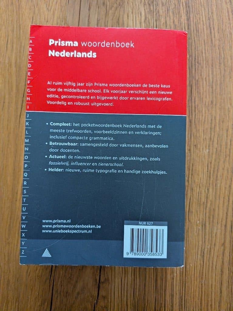 Prisma woordenboek Nederlands, Livres, Dictionnaires, Enlèvement ou Envoi, Néerlandais, Comme neuf, Prisma ou Spectrum