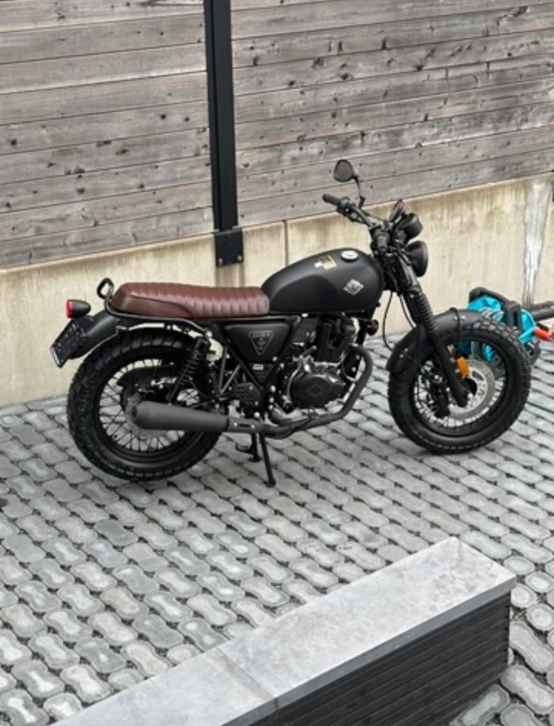 Archive Scrambler 125cc *NIEUWSTAAT*, Motos, Permis Moto A1 minimum, Particulier, Autre, 1 cylindre