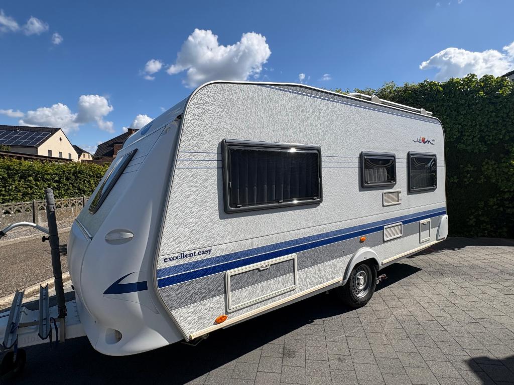 HOBBY EXCELLENT EASY 460 UFE, Caravans en Kamperen, Omvormbare zithoek, Rondzit, Hobby, Microgolfoven