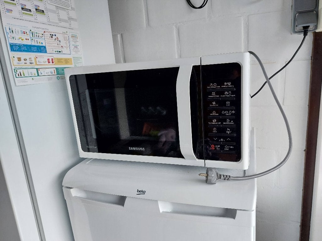 Samsung Combi-microgolf wit, Enlèvement, Four à micro-ondes combiné, Croustillant, Comme neuf