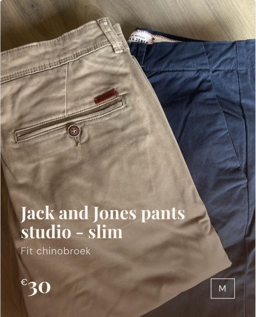 Jack & Jones pants studio - Slim fit chino broek, Vêtements | Hommes, Jeans, Enlèvement, Comme neuf, Autres tailles de jeans, Jack&Jones