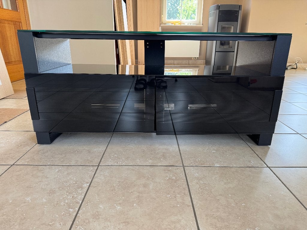 Tv-meubel, Ophalen, Gebruikt, 100 tot 150 cm, Overige houtsoorten
