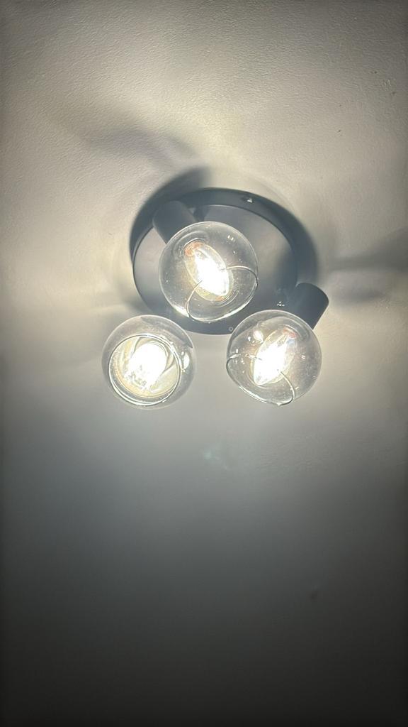 Plafondlamp, Ophalen