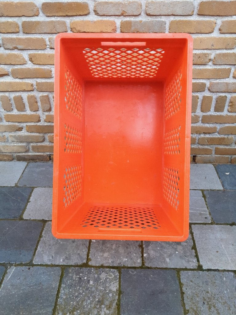 Stapelbak 40x60xH42 rood, Doe-het-zelf en Bouw, Hout en Planken, Ophalen, Gebruikt