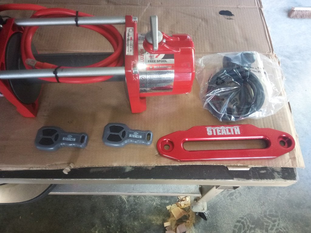 Winch lier, Ophalen, Nieuw, Elektrisch