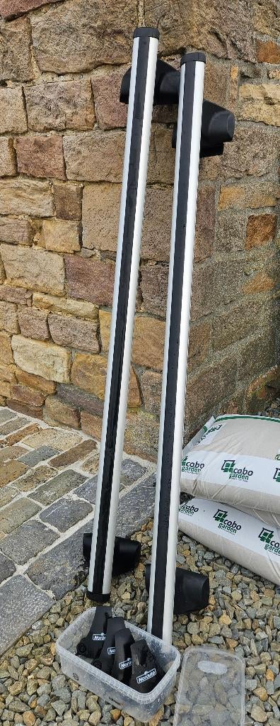 Barres de toit avec fixations pour Golf 7, Enlèvement, Utilisé