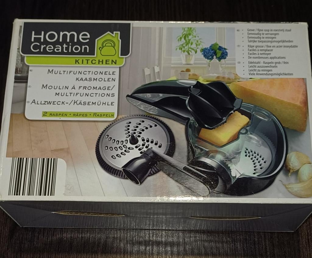 Home Creation Kaasrasp Chocoladerasp - Nieuw in doos, Huis en Inrichting, Ophalen of Verzenden, Nieuw