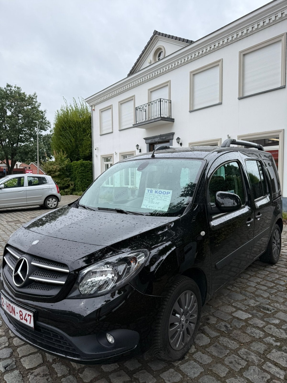 Mercedes Citan 1.2i, Auto's, Voorwielaandrijving, Euro 6, Zwart, Grijs