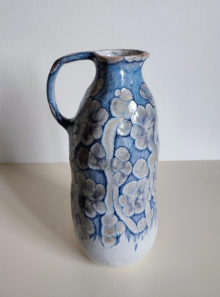 Superbe vase Vakker Amela. Céramique Holmen, Norvège. H. 36, Enlèvement ou Envoi