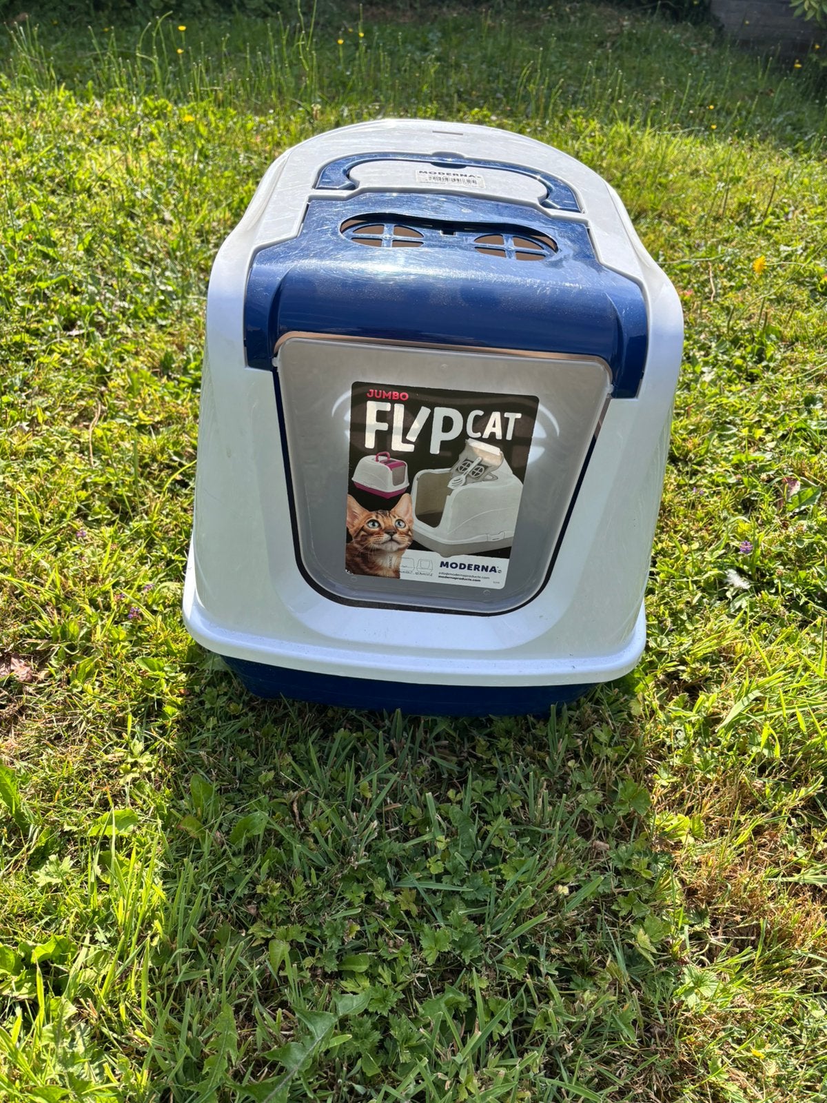 Katten toilet dlip cat moderna jumbo, Dieren en Toebehoren, Ophalen, Zo goed als nieuw