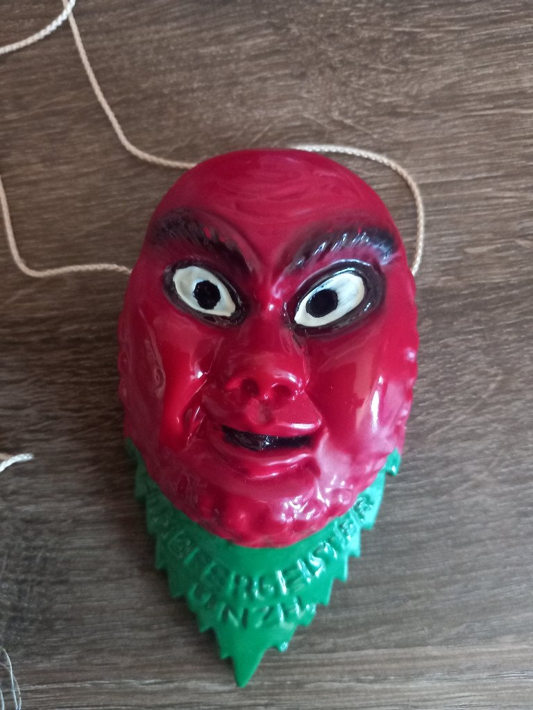 Masque de carnaval Himbeergeister Unzhurst, Allemagne, Enlèvement ou Envoi, Comme neuf