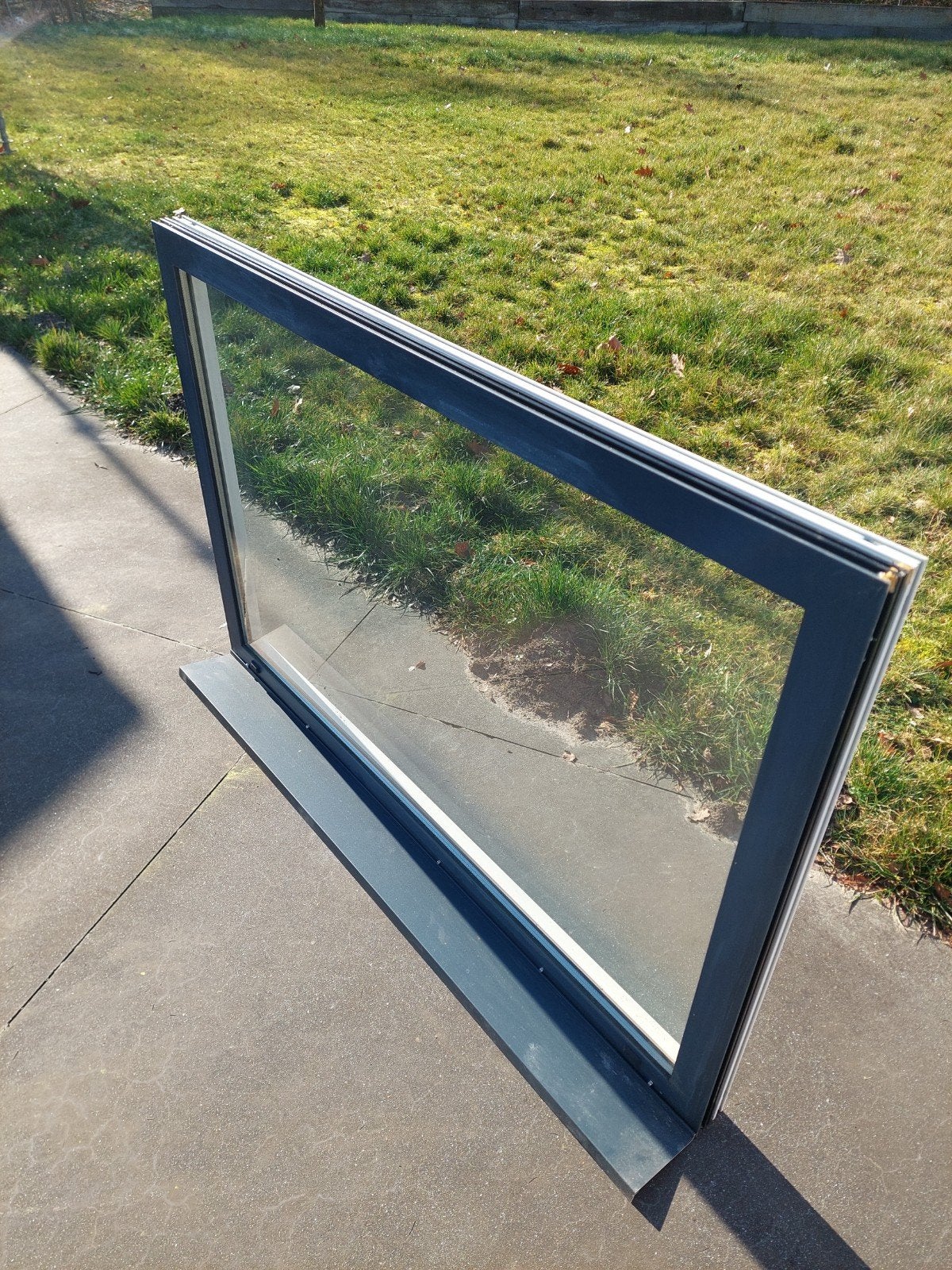 Aluminium raam te koop, Ophalen, Aluminium