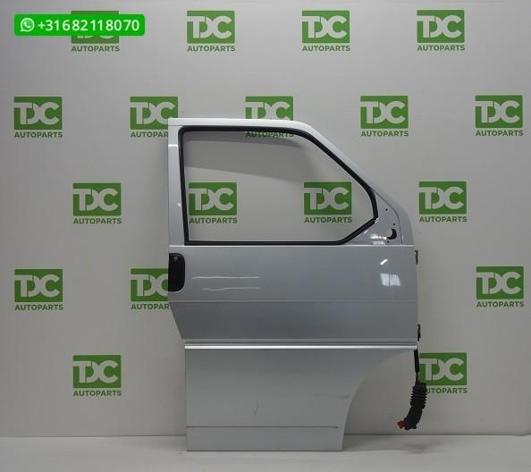 Volkswagen T4 ('90-'03) Voorportier rechts zilvergrijs, Auto-onderdelen, Gebruikt, Ophalen of Verzenden, Volkswagen, Voor