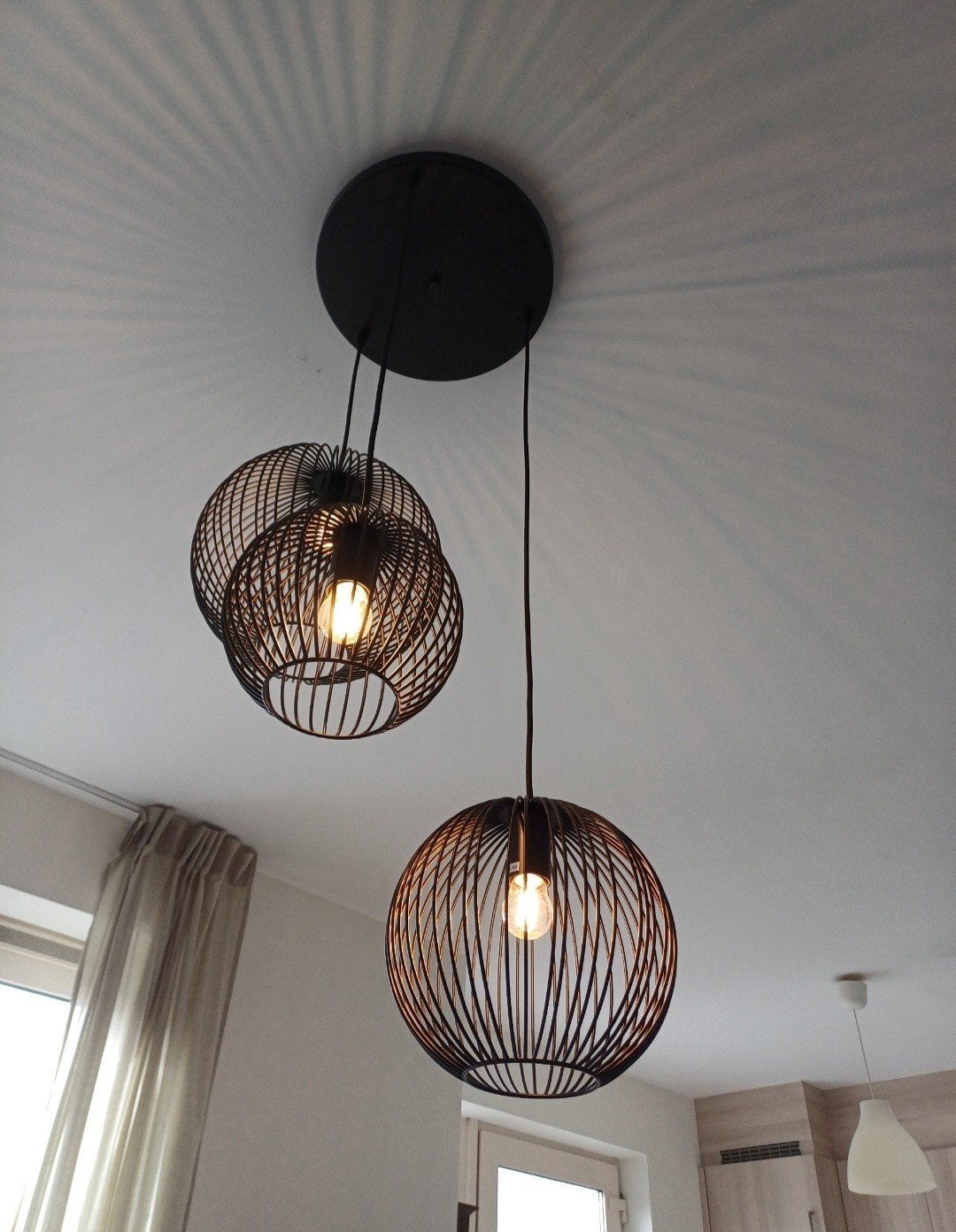 Hangbolluster, spots en staanlamp, Enlèvement